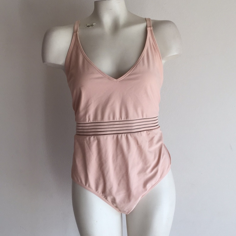 XL swimsuit Dusty Pink